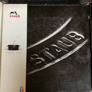 STAUB Cast Iron #Lid Only #24 cm/9.5" Black.